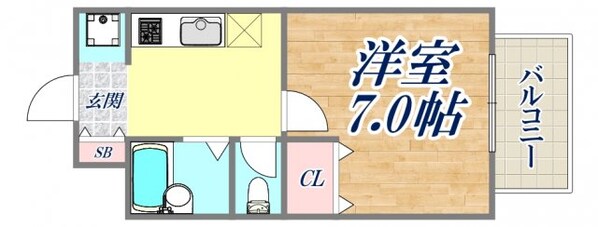 クレールモエの物件間取画像